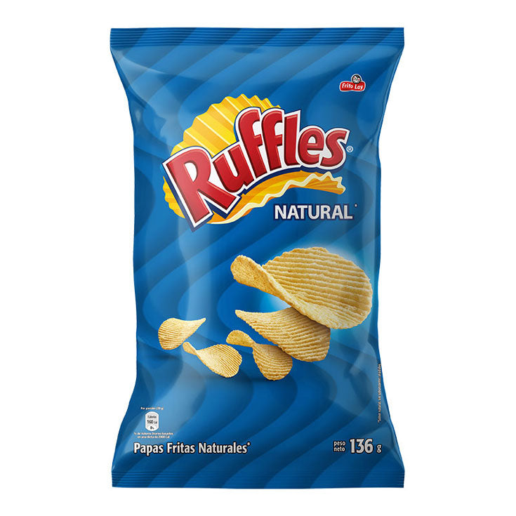 Papas Fritas Ruffles Natural 136 G