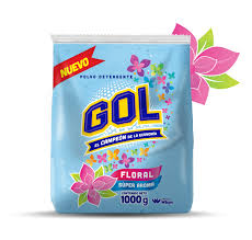 Detergente En Polvo Para Ropa Gol Floral 1200 g