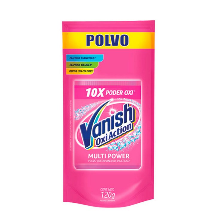 Quitamanchas Vanish Polvo Rosa 120g